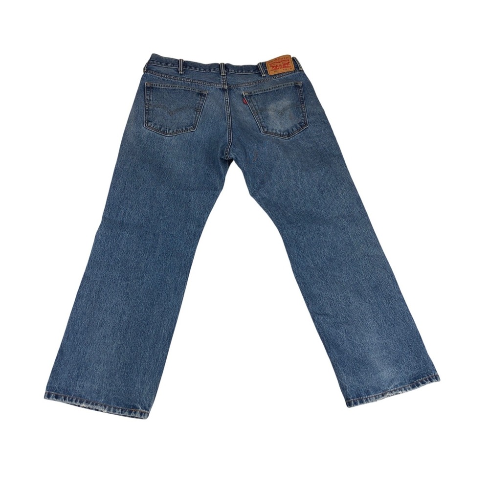 Levis 559 Relaxed Straight Jeans Mens 38x30‎ Medium Wash Blue Denim Y2K Rugged - Picture 2 of 11